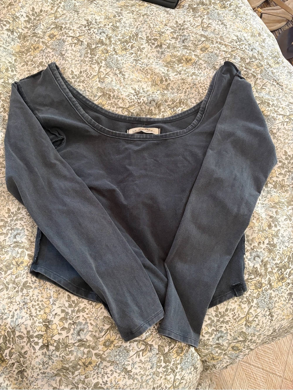 Free people off the shoulder  long sleeve